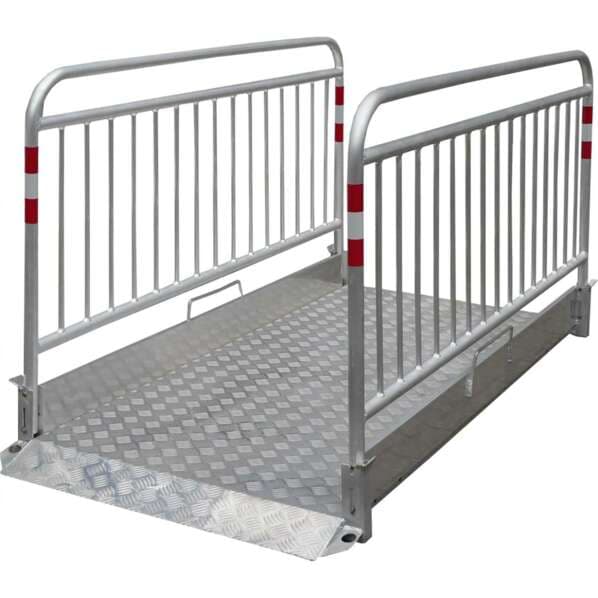 Grabenbrücke „Secure” Aluminium Maße 1,00 x 3,30 m (Breite x Länge)