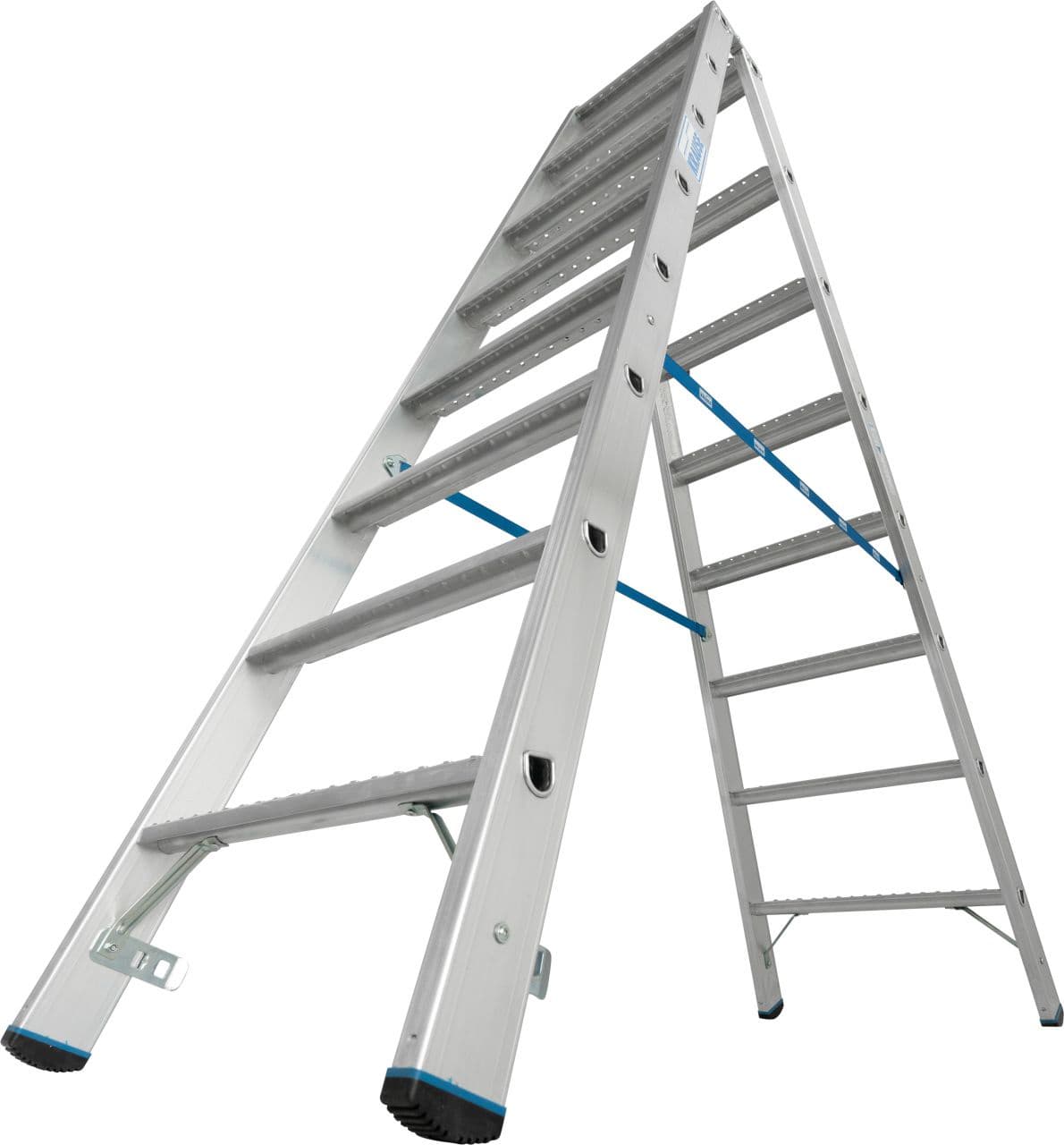 Leitern STABILO Doppelleiter mit R13-Stufen - 2x8 Stufen