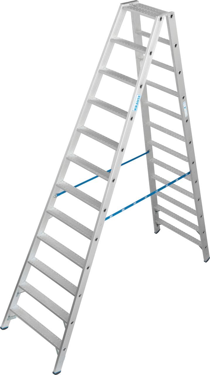 Leitern STABILO Doppelleiter mit R13-Stufen - 2x12 Stufen