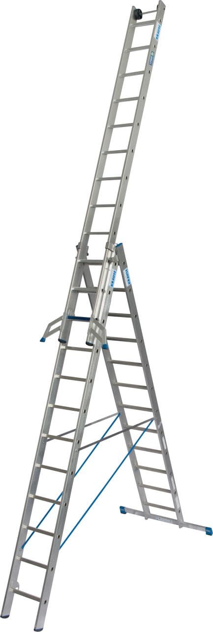Leitern TRBS STABILO Vielzweckleiter +S - 3x12 Sprossen/Stufen