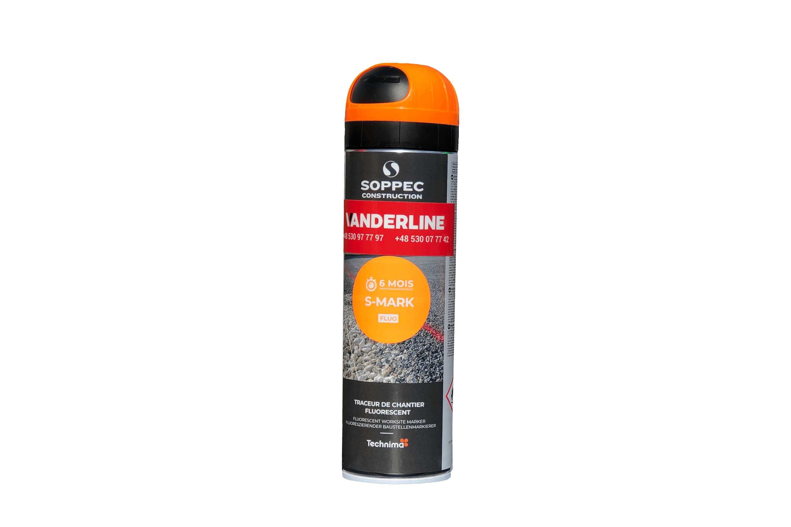 Baustellenabsperrung Spray VANSOP Orange