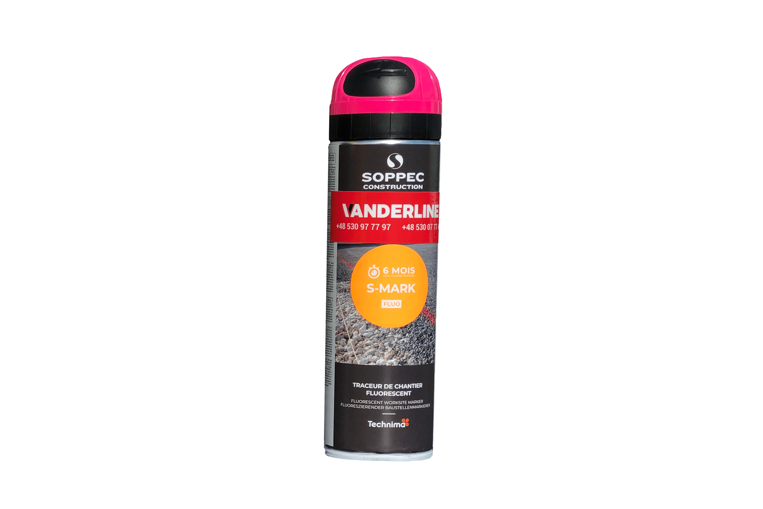 Baustellenabsperrung Spray VANSOP Pink