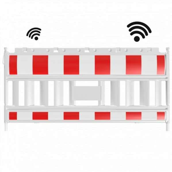 EURO2 Absperrschrankengitter Typ NOX mit RFID-Tag (ohne Lampenadapter) - RA1