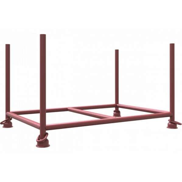 Stapelpalette lackiert - Füllmaße: 1,43 m x 0,87 m x 0,63 m
