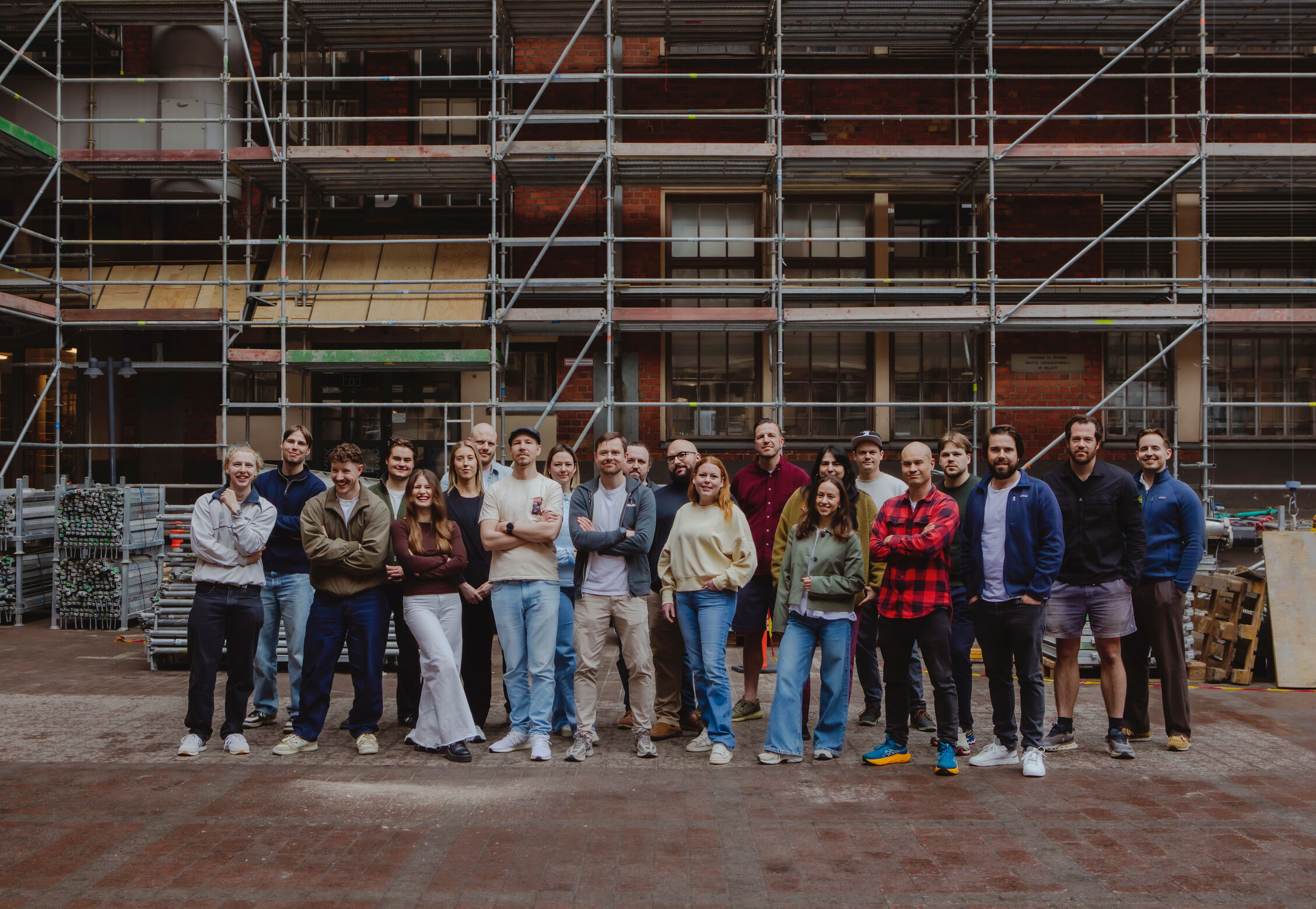 Cronvall Team Gruppenfoto
