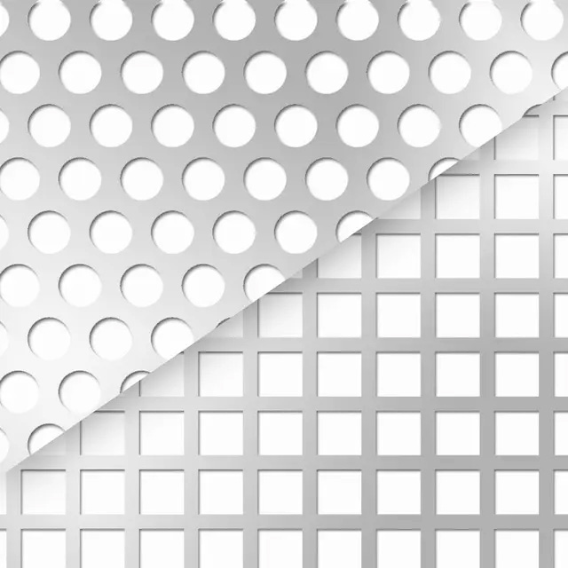 1 - Lochblech Stahl verzinkt