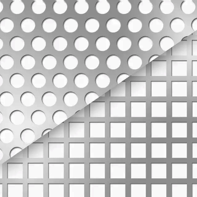 1 - Lochblech Edelstahl 1.4307