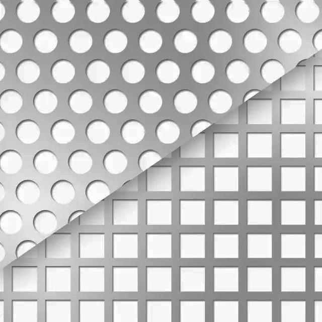 1 - Lochblech Edelstahl 1.4404