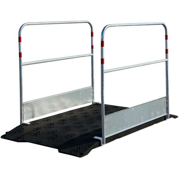 Grabenbrücke Kunststoff Maße 1,00 x 1,70 m (Breite x Länge)
