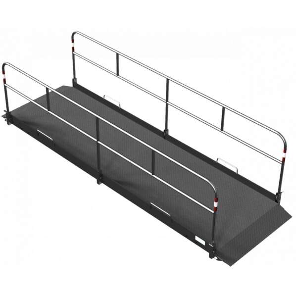 1 - Grabenbrücken Aluminium Maße 1,30 x 2,80 m (Breite x Länge)