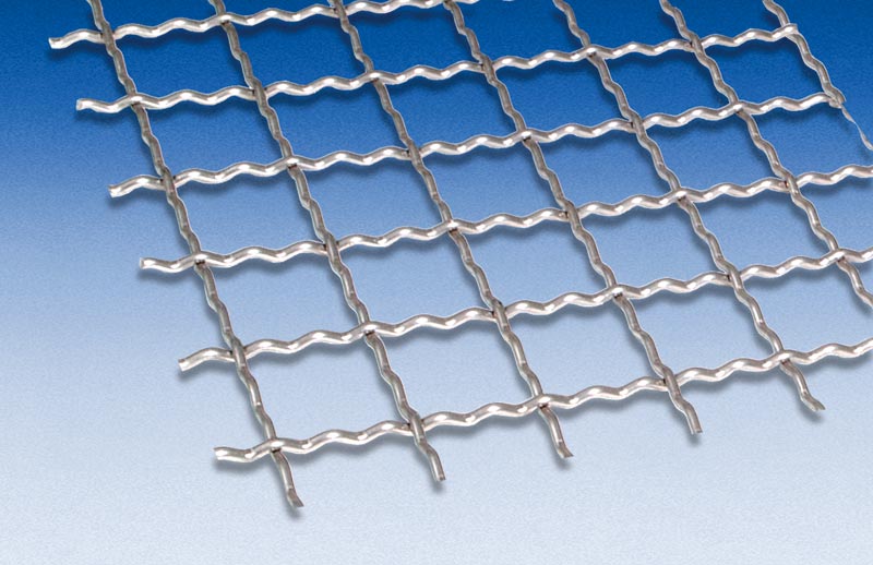 1 - Wellengitter Edelstahl 1.4301 40x40x4 1000x2000mm