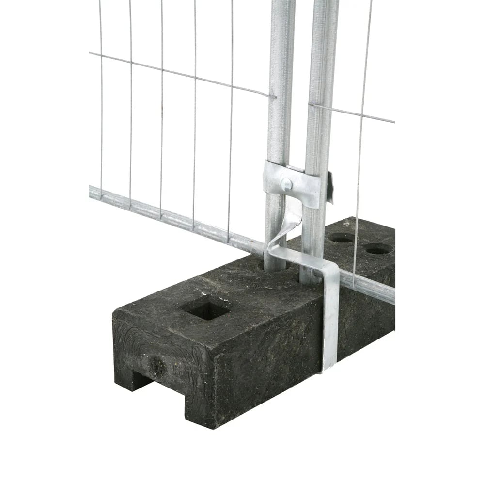 1 - Bauzäune Bauzaun Aushebesicherung