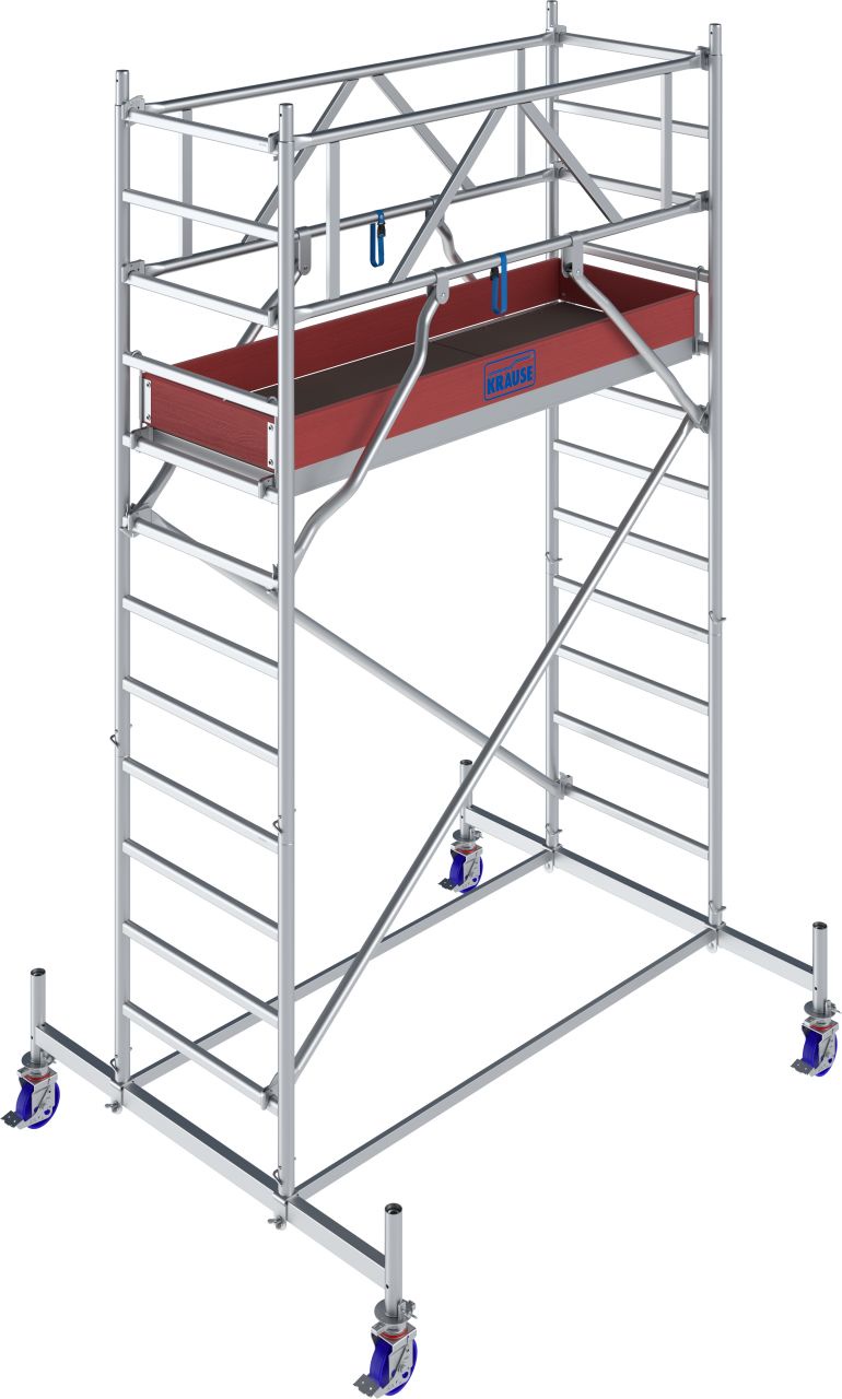1 - Fahrgerüste Aluminium STABILO Fahrgerüst Serie 10 - Feldlänge 2,00 m - Arbeitshöhe 4,40 m