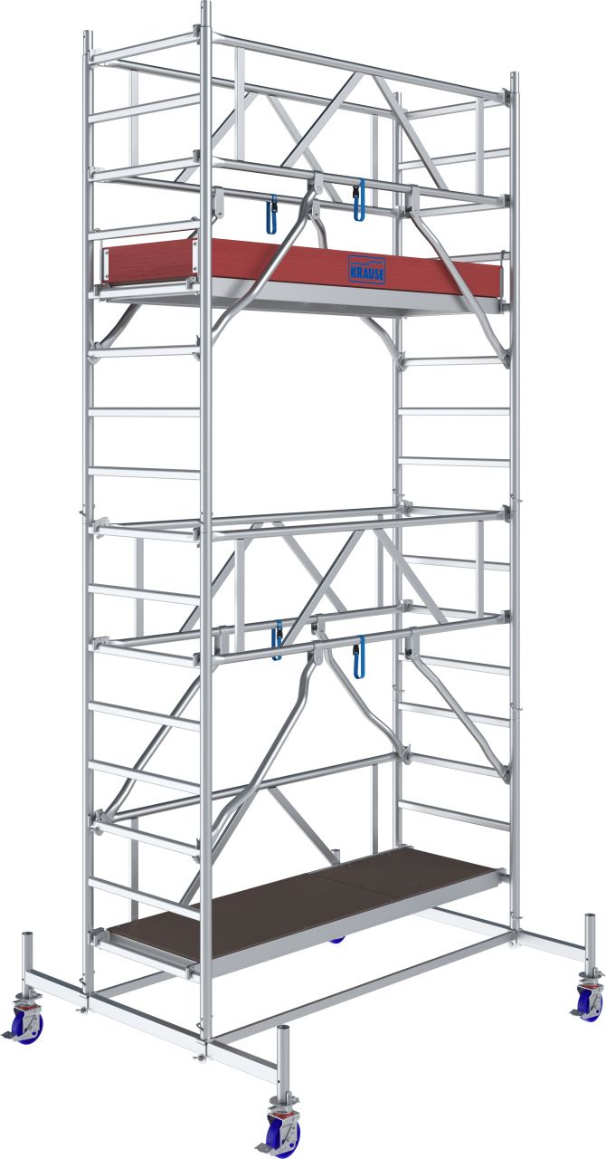 1 - Fahrgerüste Aluminium STABILO Fahrgerüst Serie 10 - Feldlänge 2,00 m - Arbeitshöhe 5,40 m