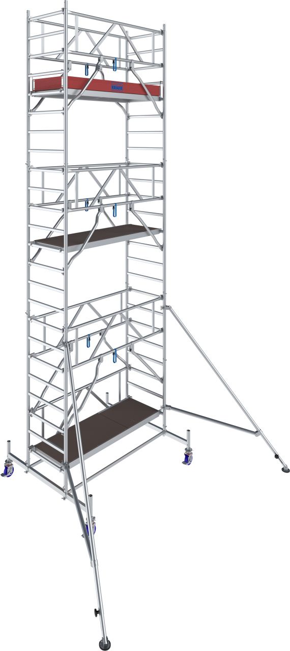 1 - Fahrgerüste Aluminium STABILO Fahrgerüst Serie 10 - Feldlänge 2,00 m - Arbeitshöhe 7,40 m