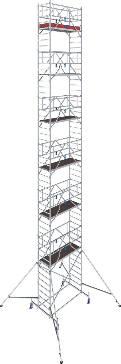 1 - Fahrgerüste Aluminium STABILO Fahrgerüst Serie 10 - Feldlänge 2,00 m - Arbeitshöhe 14,40 m