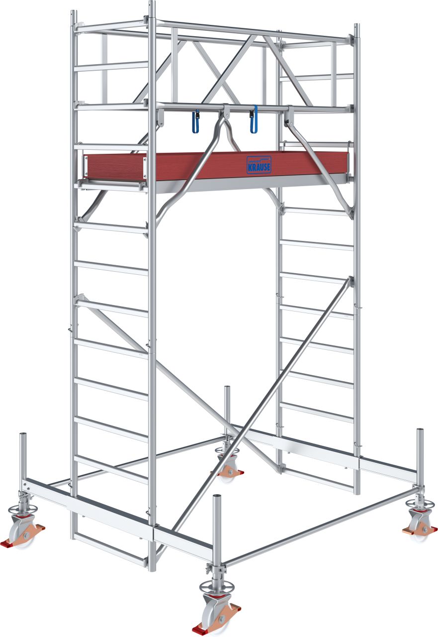 1 - Fahrgerüste Aluminium STABILO Fahrgerüst Serie 100 - Feldlänge 2,00 m - Arbeitshöhe 4,50 m