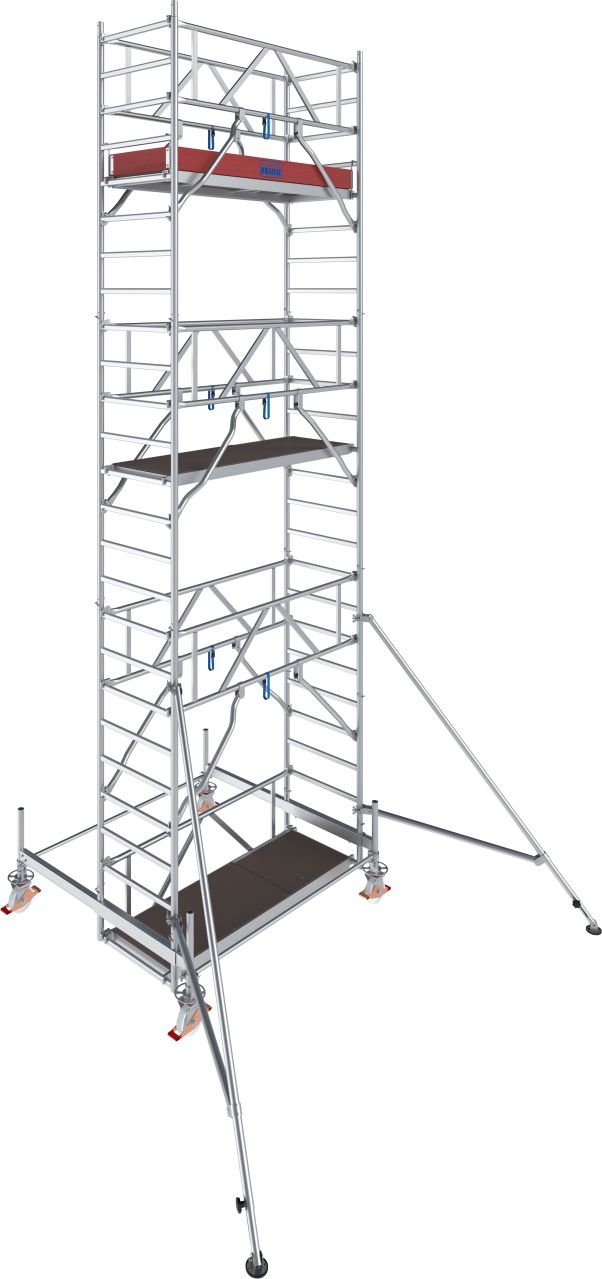 1 - Fahrgerüste Aluminium STABILO Fahrgerüst Serie 100 - Feldlänge 2,00 m - Arbeitshöhe 7,50 m