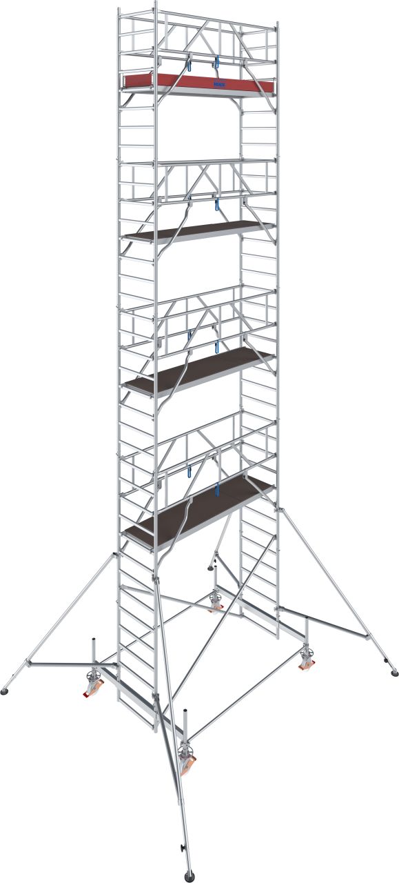 1 - Fahrgerüste Aluminium STABILO Fahrgerüst Serie 100 - Feldlänge 2,50 m - Arbeitshöhe 10,50 m