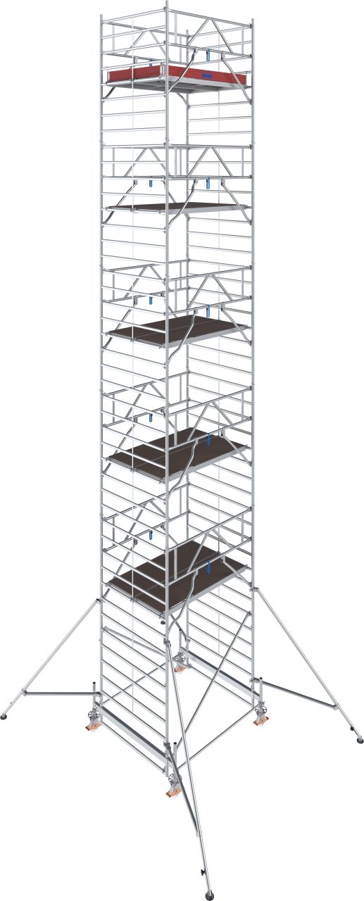 Fahrgerüste Aluminium STABILO Fahrgerüst Serie 500 - Feldlänge 2,00 m - Arbeitshöhe 12,50 m