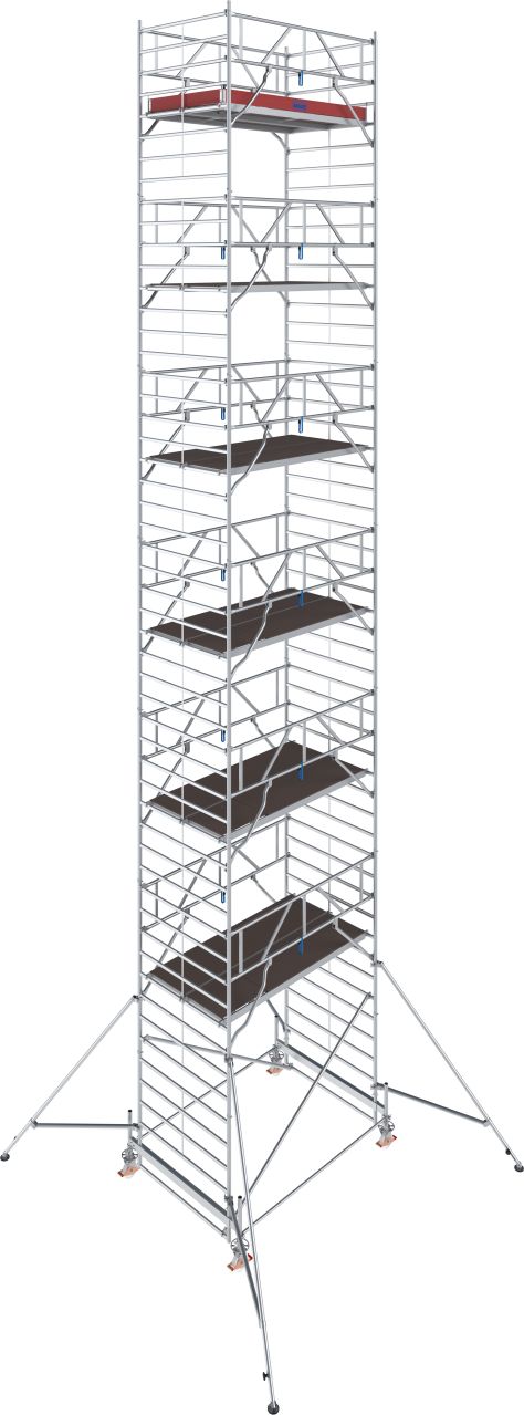 1 - Fahrgerüste Aluminium STABILO Fahrgerüst Serie 500 - Feldlänge 2,50 m - Arbeitshöhe 14,50 m