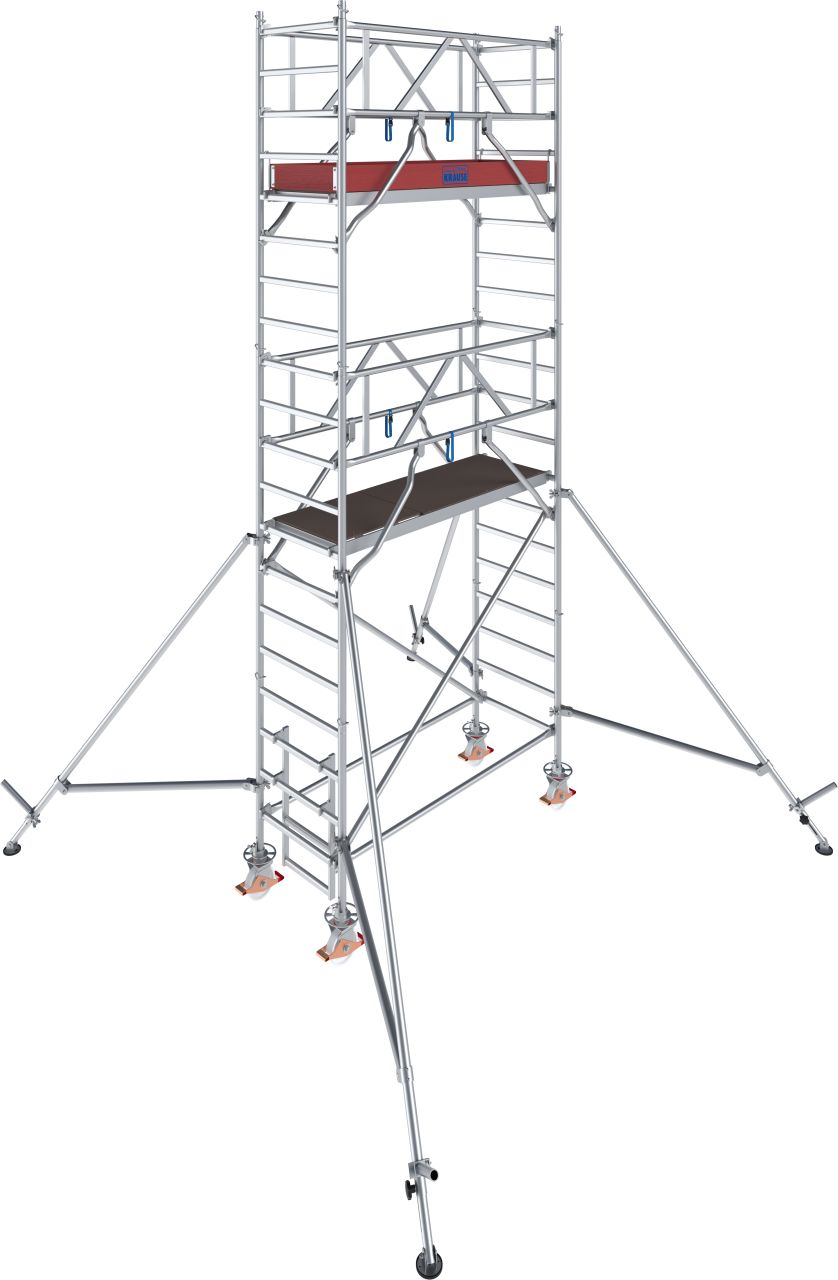 Fahrgerüste Aluminium STABILO Fahrgerüst Serie 1000 - Feldlänge 2,00 m - Arbeitshöhe 6,30 m