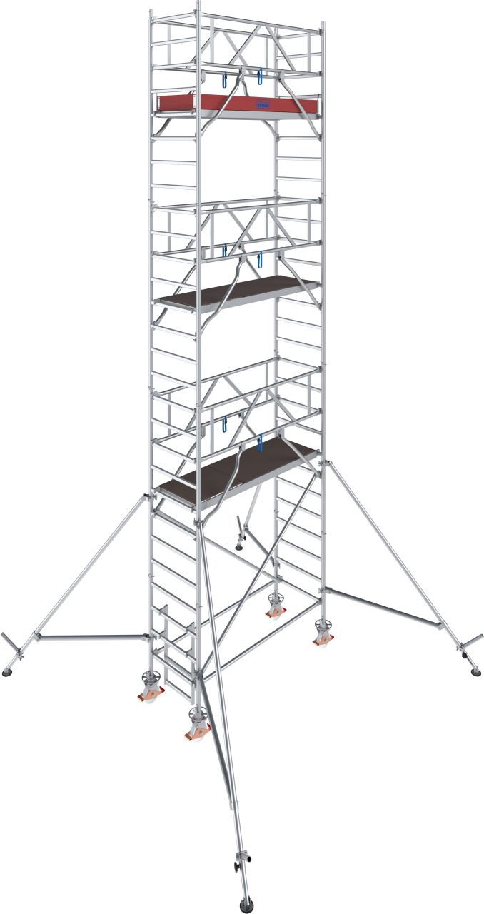 1 - Fahrgerüste Aluminium STABILO Fahrgerüst Serie 1000 - Feldlänge 2,00 m - Arbeitshöhe 8,30 m