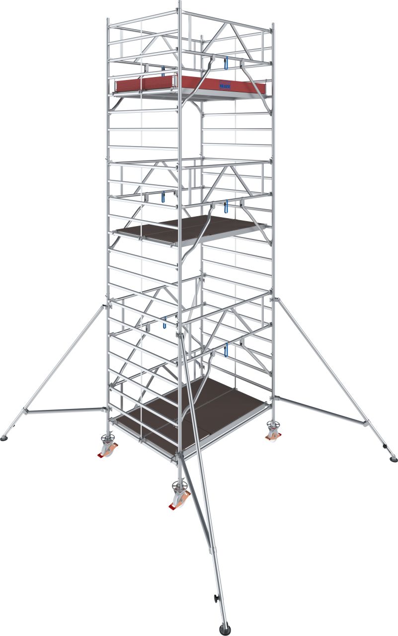 1 - Fahrgerüste Aluminium STABILO Fahrgerüst Serie 5000 - Feldlänge 2,00 m - Arbeitshöhe 7,30 m