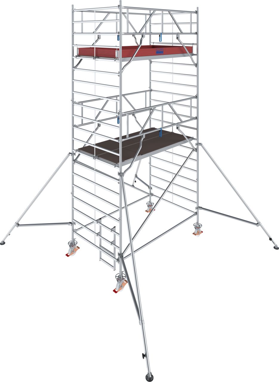 1 - Fahrgerüste Aluminium STABILO Fahrgerüst Serie 5000 - Feldlänge 2,50 m - Arbeitshöhe 6,30 m