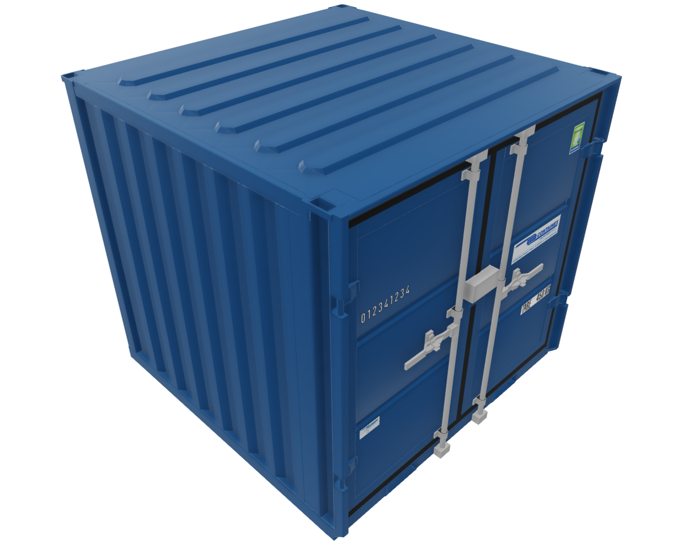 1 - Lagercontainer 6' Lagercontainer - 1,98 x 1,97 x 1,91 m