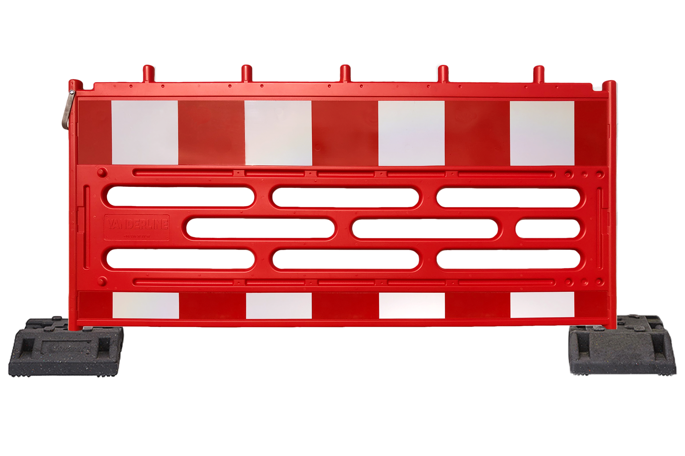 1 - Baustellenabsperrung Profi Schrankengitter (RA1/Rot)