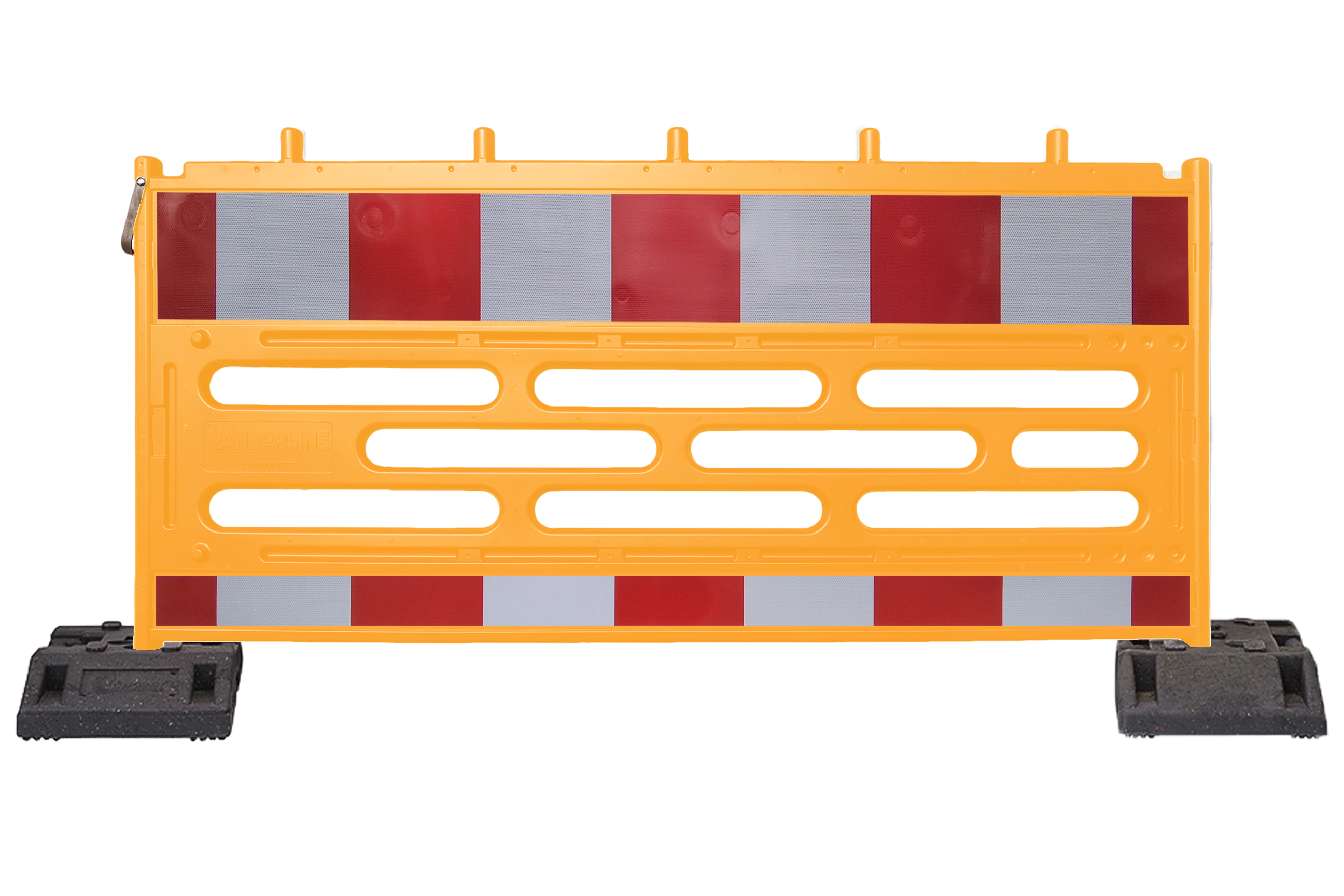 Baustellenabsperrung Profi Schrankengitter (RA2/Gelb)