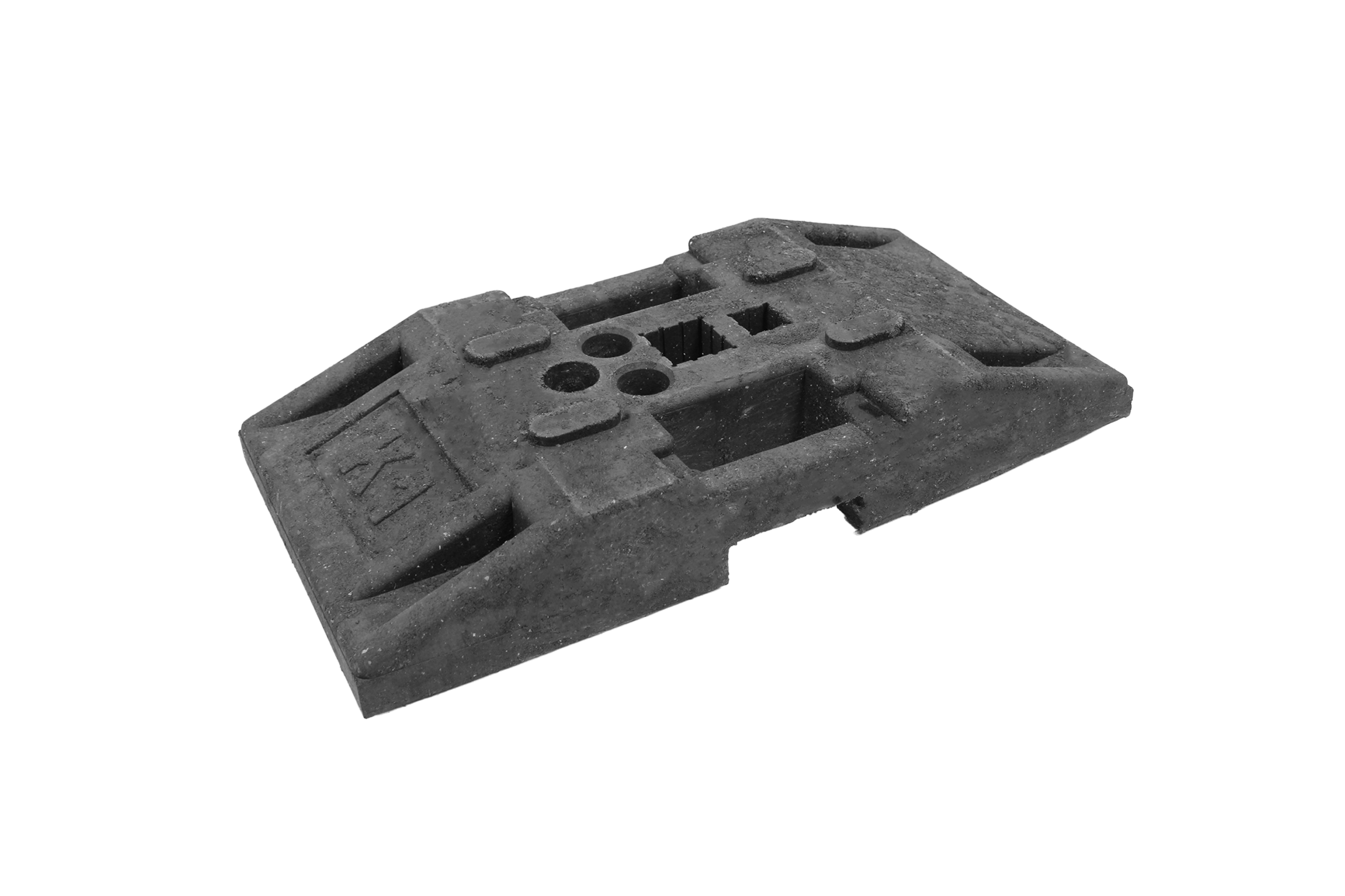 Schrankengitter Profi Schrankengitter-Fußplatte (28kg)