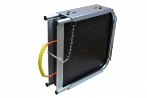1 - Abstützplatte Profi Singleplattenbox 500 x 500 x 40-60 mm - für Abstütztplatten