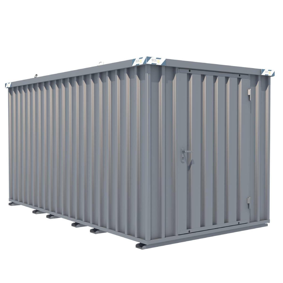 1 - Schnellbaucontainer SchnellbauContainer 4X2m, 1-flügelige Tür(1150x1890mm) auf der 2m Seite