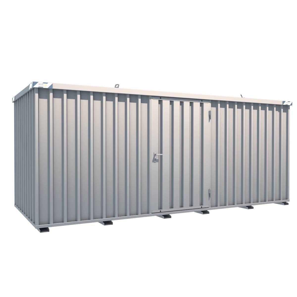 1 - Schnellbaucontainer SchnellbauContainer 5X2m, 1-flügelige Tür(1150x1890mm) auf der 5m Seite