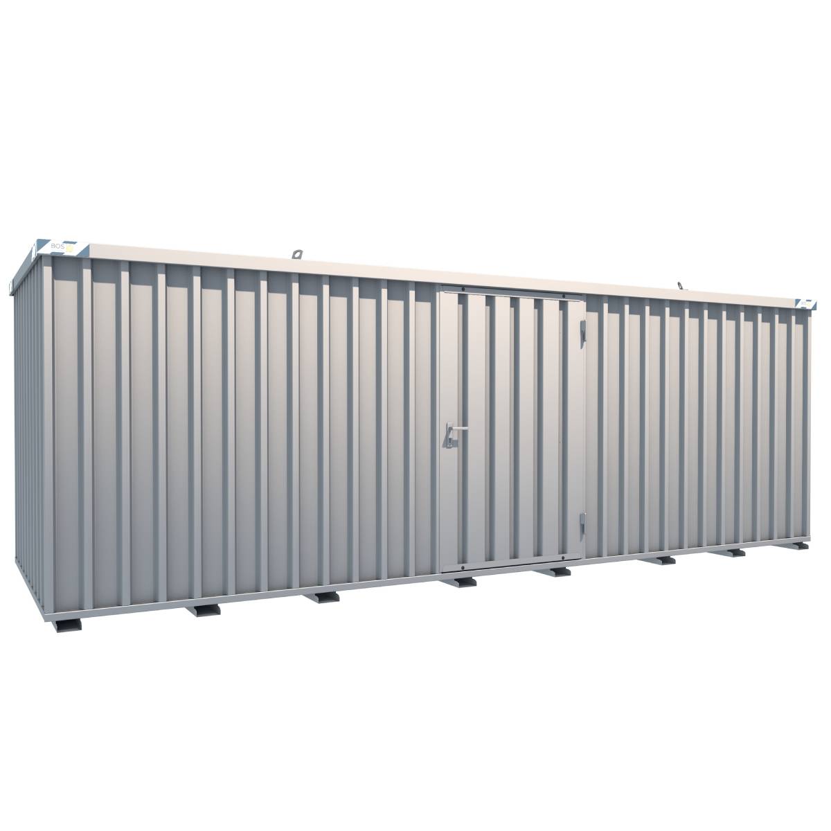 1 - Schnellbaucontainer SchnellbauContainer 6X2m, 1-flügelige Tür(1150x1890mm) auf der 6m Seite