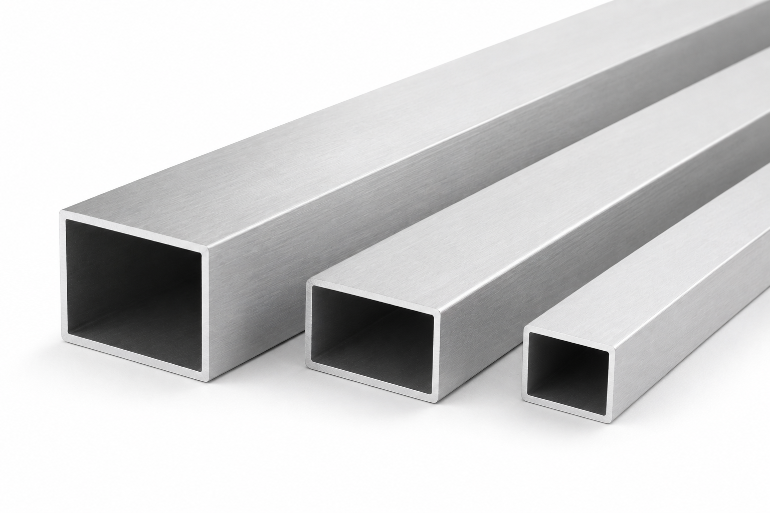1 - Aluminiumrohre Aluminium-Rechteckrohr 100x30x2mm 6000mm