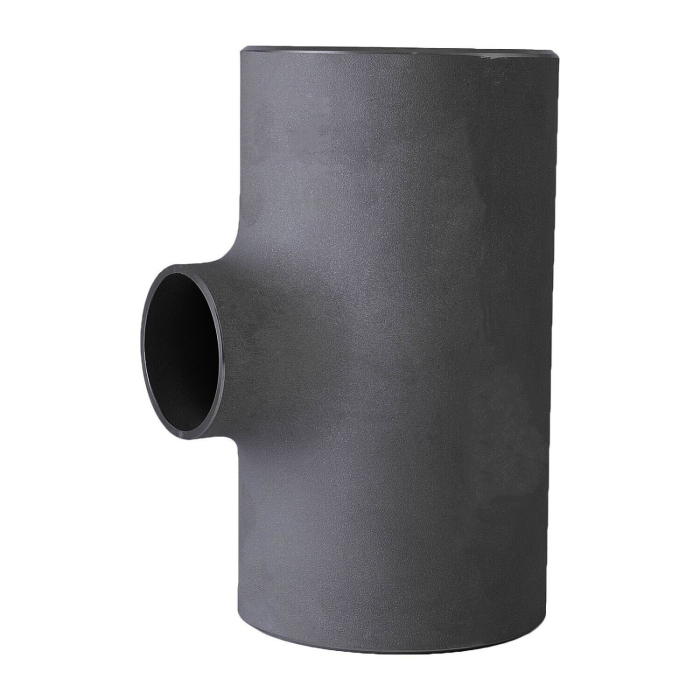 1 - T-Stücke Edelstahl-T-Stück 168,3x2,6 mm / 88,9x2,3 mm 1.4571 geschweißt gepresst EN 10253-4 type A fig. 5 reduziert