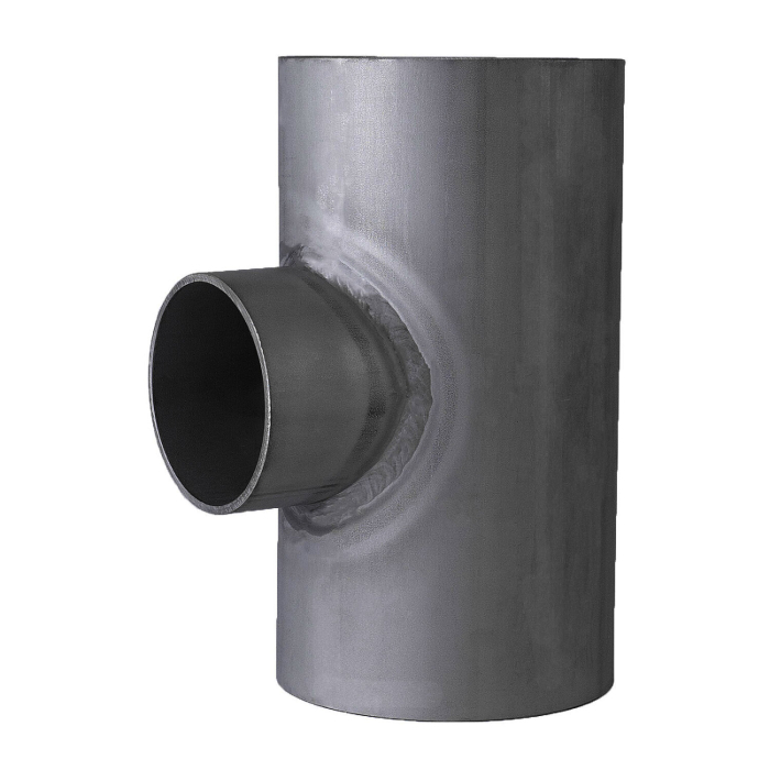 1 - T-Stücke Edelstahl-T-Stück 273x3 mm / 168,3x3 mm 1.4571 geschweißt DIN 2615 fig. 7 reduziert