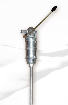 1 - Zubehör für Gefahrgut-Container  Handpumpe K 10 C, für Fassgewinde, geeignet für Kraftstoffe und Heizöl