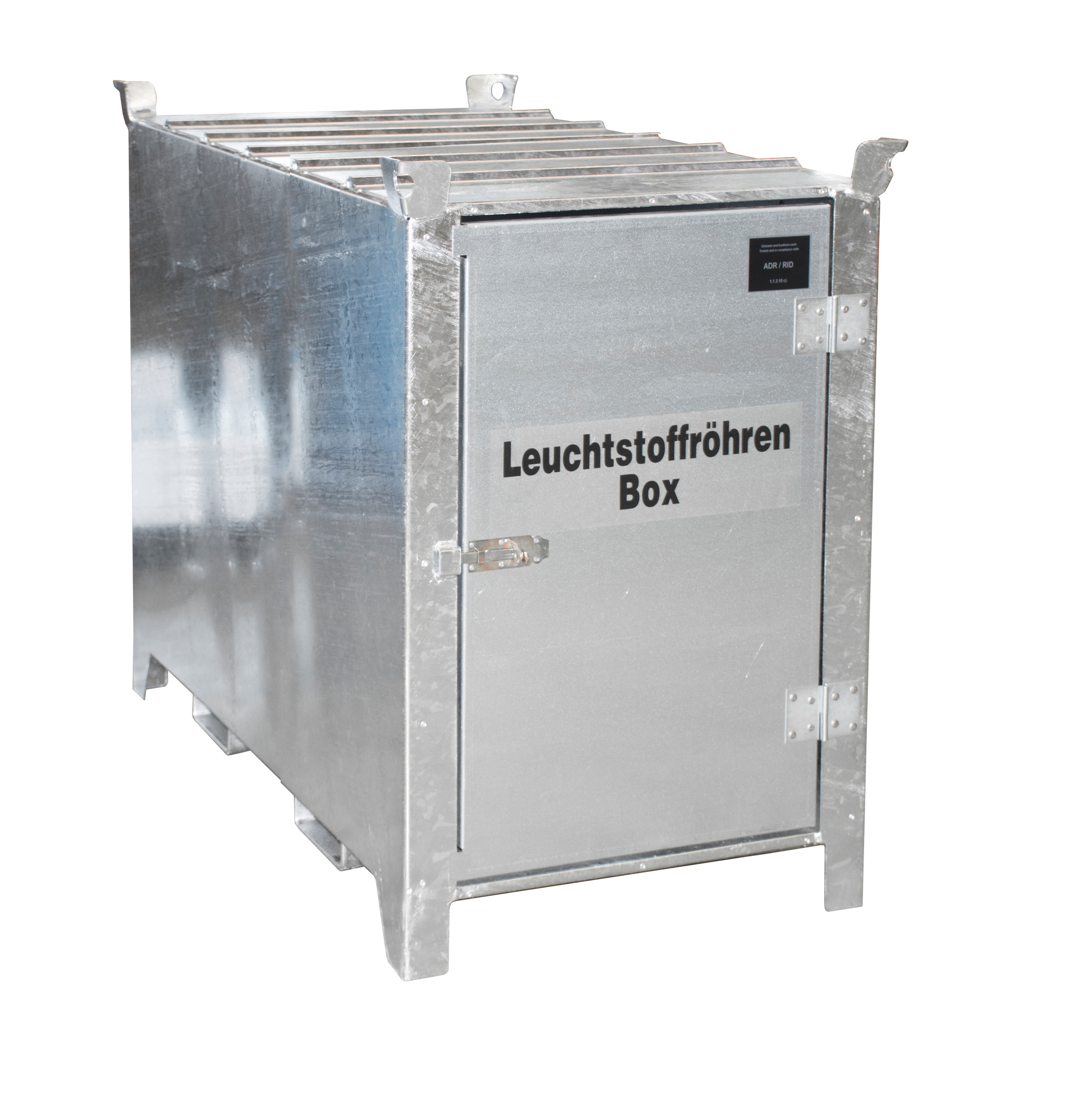 1 - Leuchtstoffröhren-Boxen Leuchtstoffröhren-Box SL 150, für bis zu 1.100 Leuchtstoffröhren, feuerverzinkt