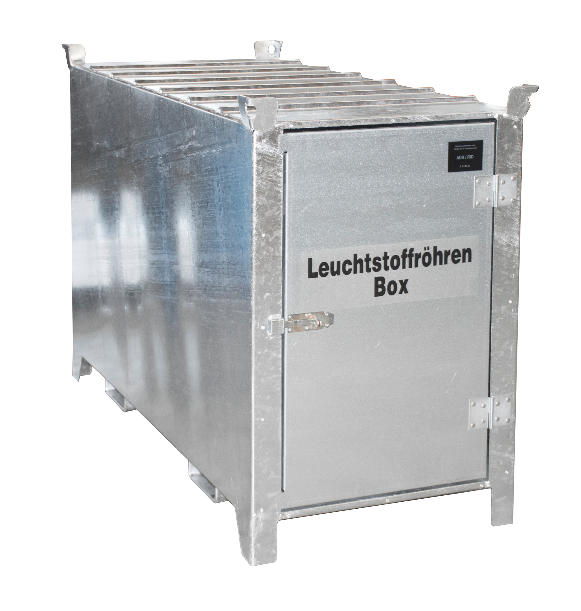 1 - Leuchtstoffröhren-Boxen  Leuchtstoffröhren-Box SL 200, für bis zu 1.100 Leuchtstoffröhren, feuerverzinkt