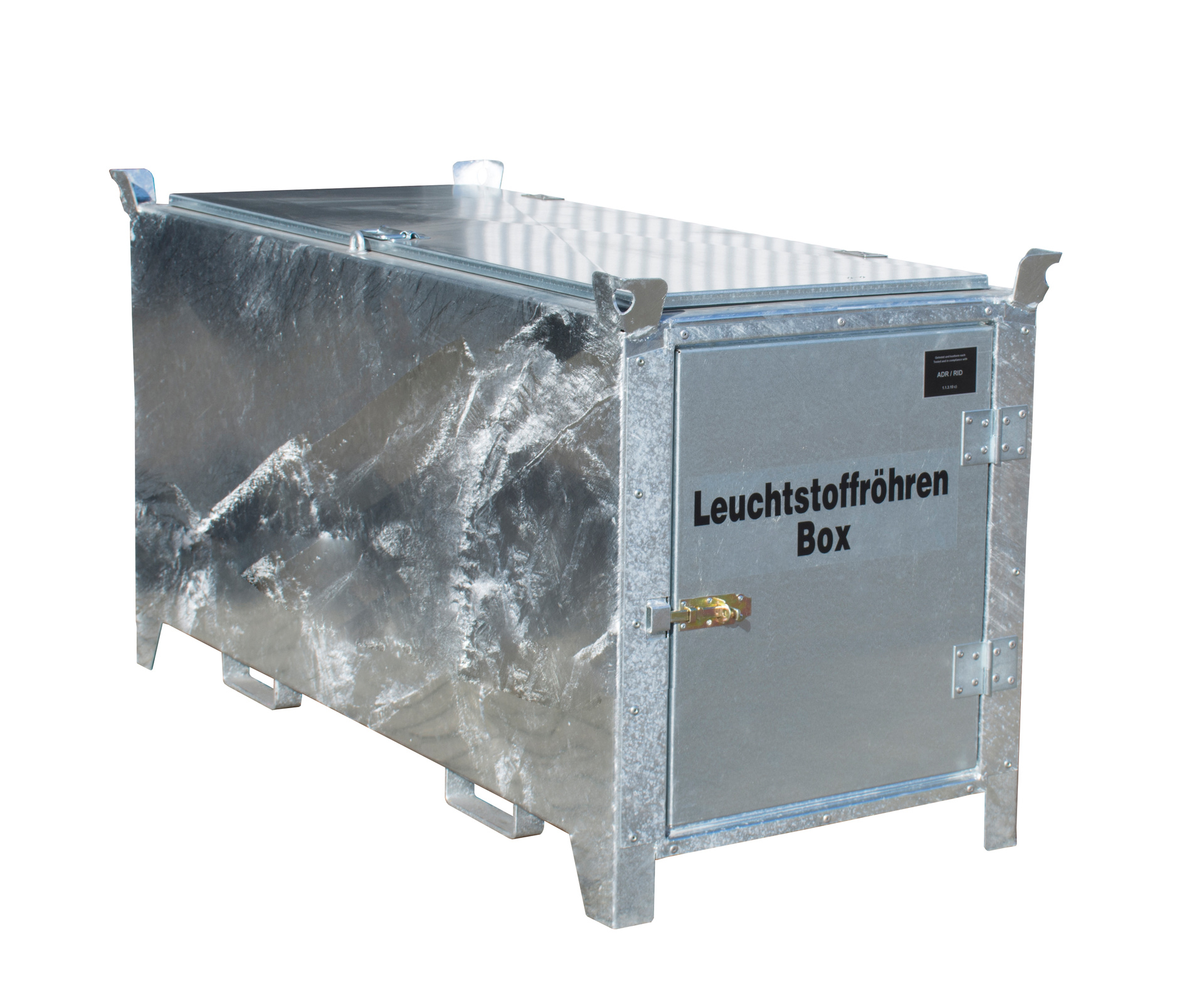 1 - Leuchtstoffröhren-Boxen Leuchtstoffröhren-Box SL-D 200, für bis zu 1.100 Leuchtstoffröhren, feuerverzinkt