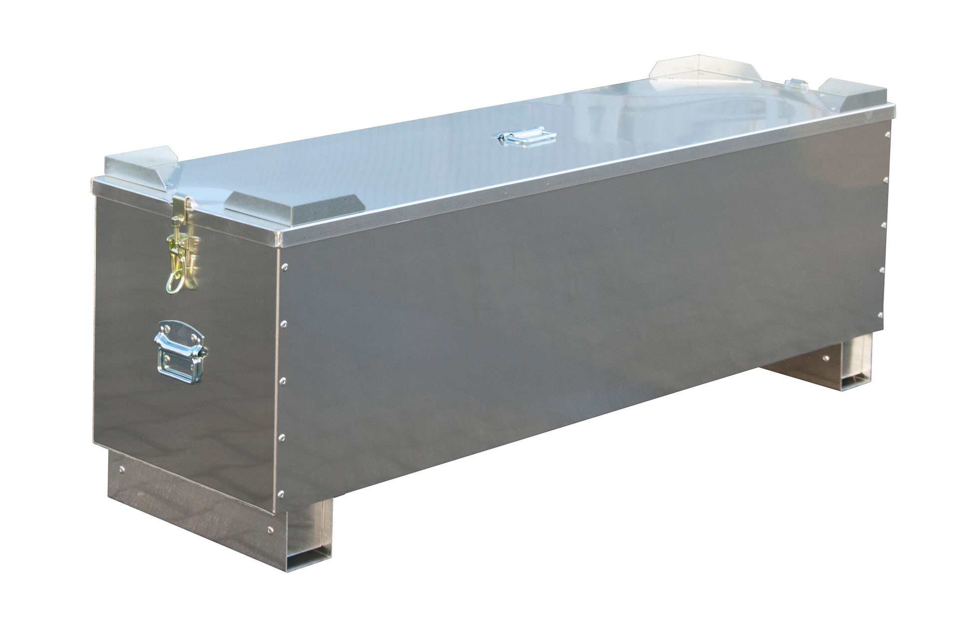 1 - Leuchtstoffröhren-Boxen Leuchtstoffröhren-Box AL-D 150, für bis zu 320 Leuchtstoffröhren, Aluminium