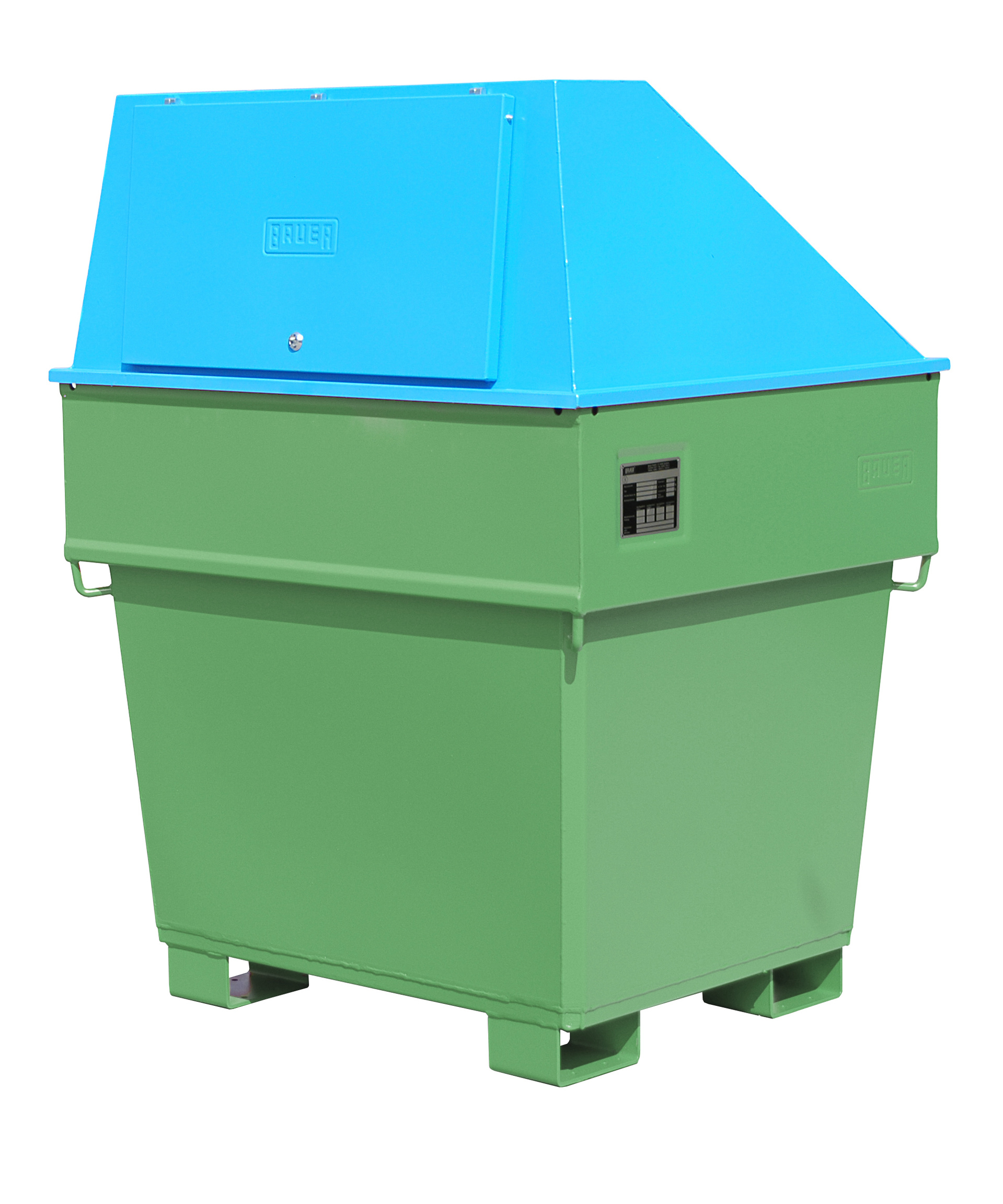 1 - Mobile Tankstellen MobiCont MD 800, 800 l, lackiert, RAL 6011 Resedagrün