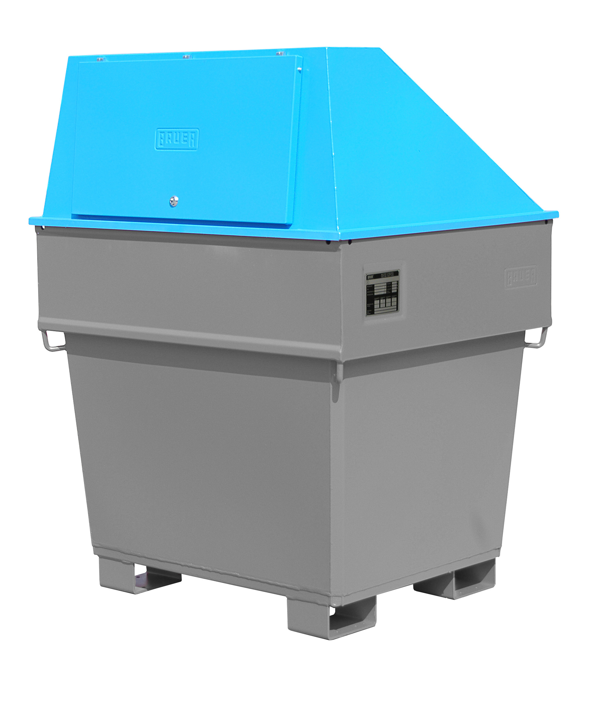 1 - Mobile Tankstellen MobiCont MD 800, 800 l, lackiert, RAL 7005 Mausgrau