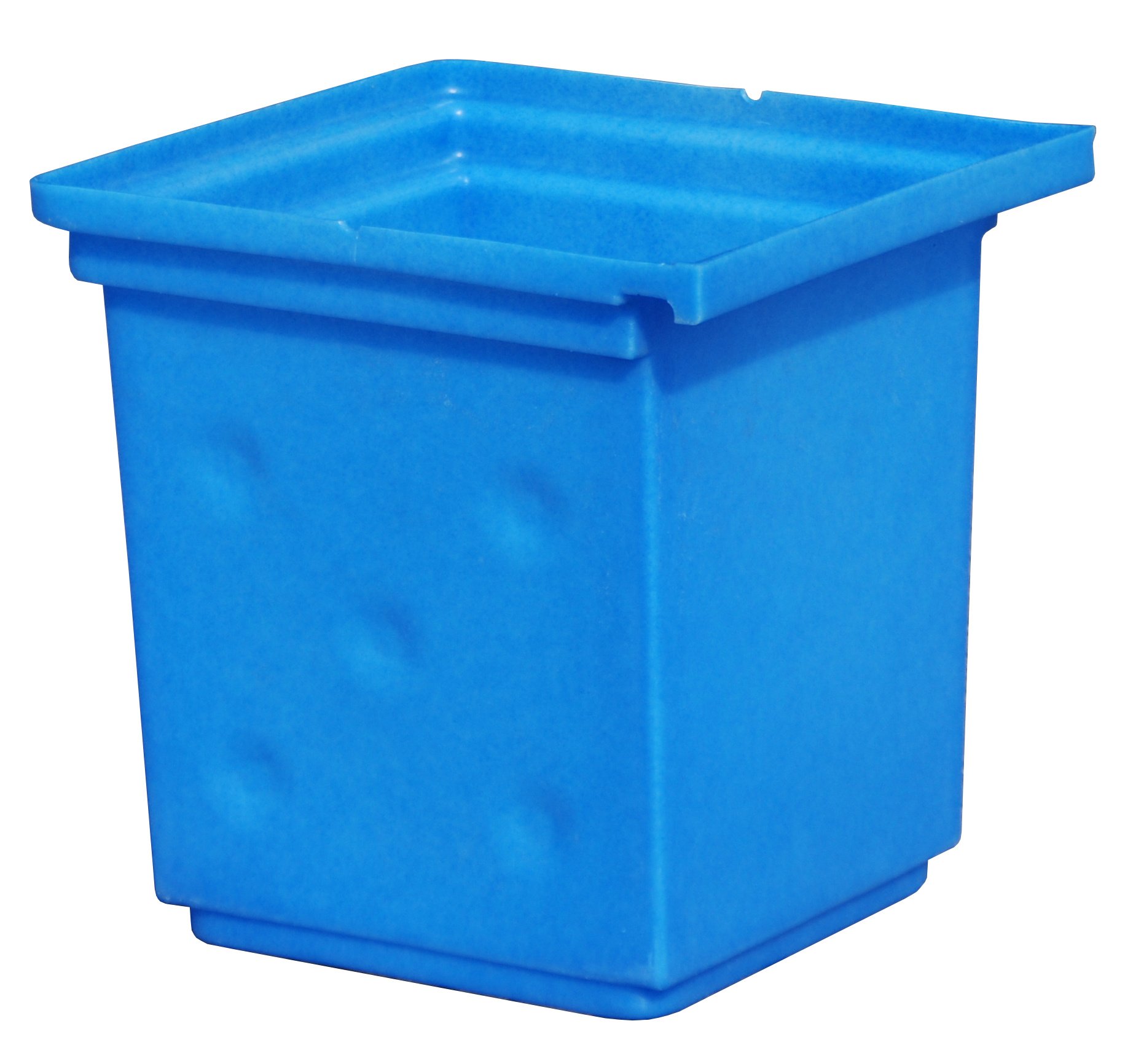1 - Zubehör für Auffangwannen und Gefahrstoff-Depots Vorsatzbehälter VB 2, aus robustem Polyethylen, Ausführung in blau