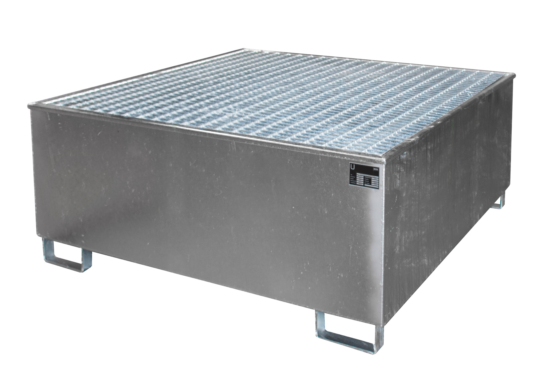1 - Auffangwannen Auffangwanne AW 1000/PE, 1.000 l, feuerverzinkt