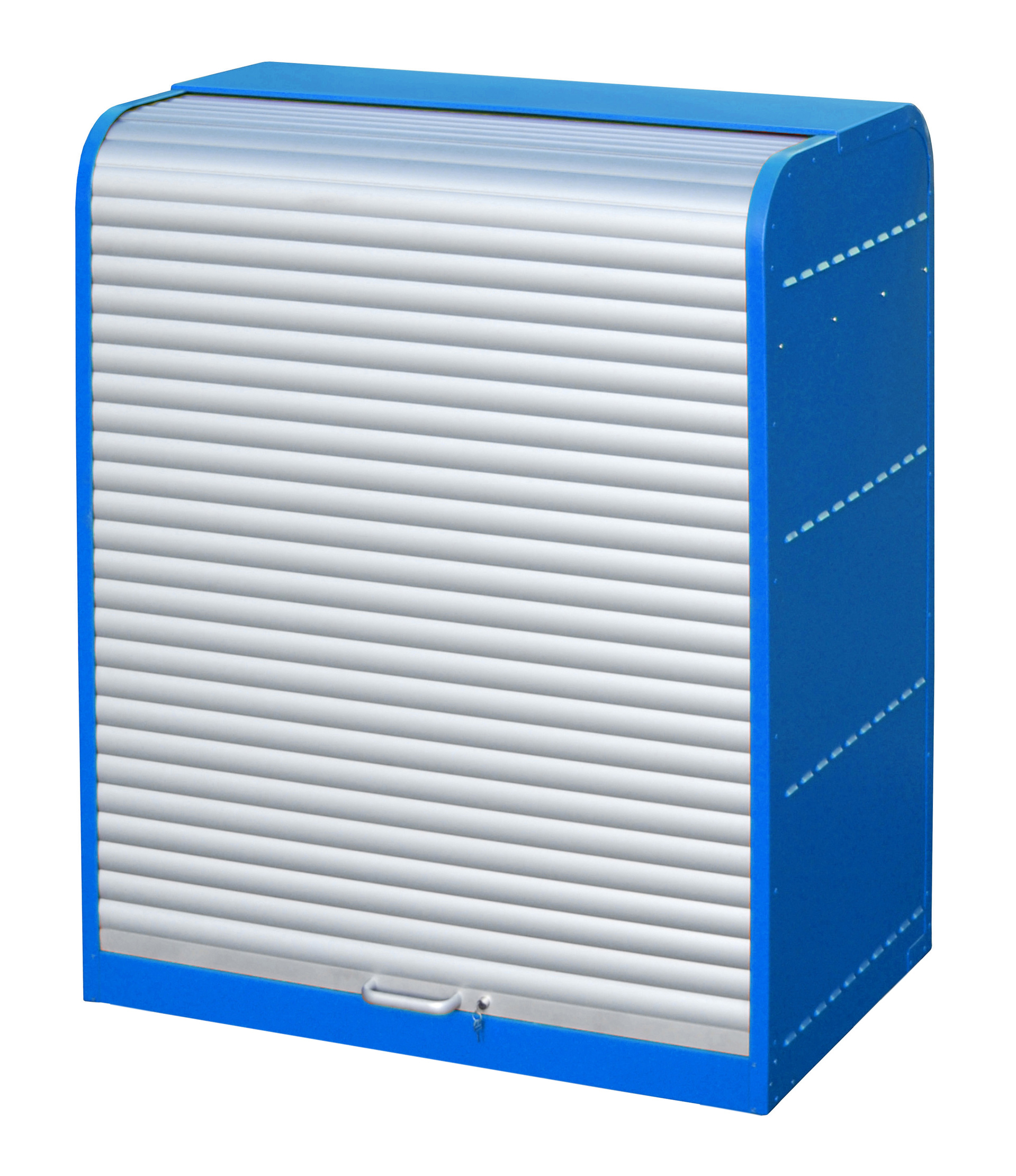 1 - Gefahrstoff-Depots  Gefahrstoff-Rollladenschrank RSG-2, 73 l, lackiert, RAL 5012 Lichtblau